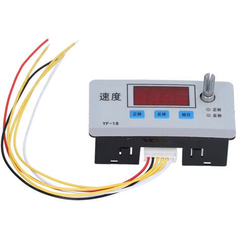 Contrôleur de Moteur Pas-à-Pas avec Affichage Numérique et Commande CW/CCW, Alimentation DC 8-24V