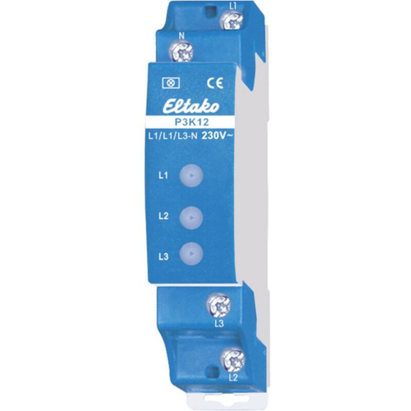 P3K12-230V Contrôleur de phase - Eltako