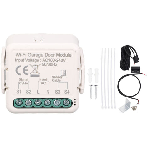 Contrôleur de porte de garage intelligent, application, minuterie de commande vocale, ouvre-porte WiFi intelligent