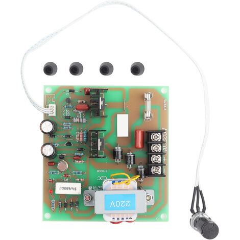 Contrôleur de Régulateur de Vitesse 750W pour Moteur à Courant Continu 220V