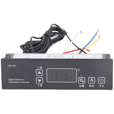 Contrôleur de température numérique 220V, capteur NTC, Thermostat électronique de haute précision pour réfrigérateur et congélateur