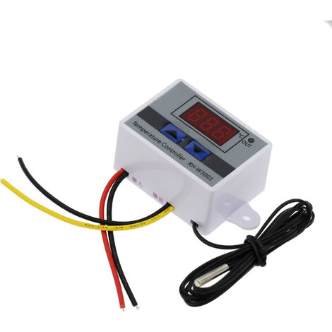 Contrôleur de température numérique Dispositif de commande de température de thermostat 220V, fournitures industrielles, standard