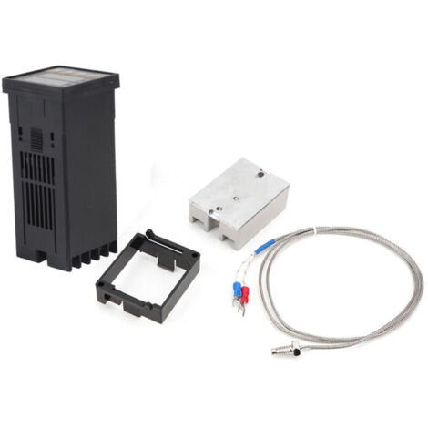Contrôleur de Température Numérique PID REX-C100 avec Relais Statique 40 A et Thermocouple K pour Une Gestion Optimale du Thermostat Lors du Brassage et de la Fermentation –