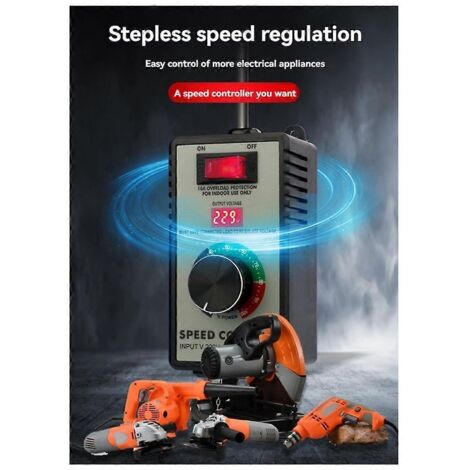Contrôleur de tension variable 4000W pour broyeurs
