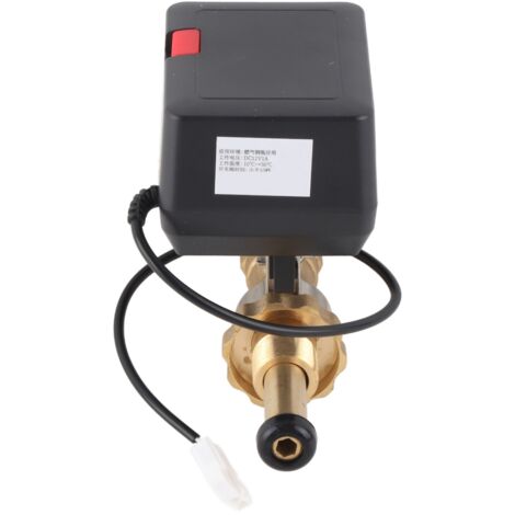 Contrôleur de vanne électrique intelligente pour gaz et eau, vanne à boisseau sphérique automatique, commande DC 12V