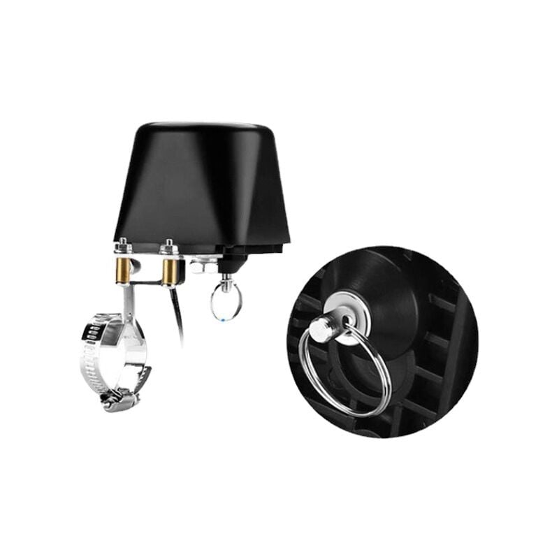 Contrôleur de vanne intelligent Tuya zigbee pour canalisation d'eau et de gaz, arrêt automatique, compatible avec Alexa Google Assistant