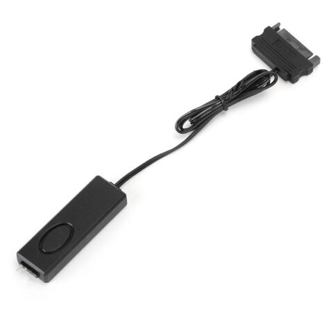 Contrôleur de Ventilateur ARGB 5V avec Télécommande - Accessoire PC SATA - Noir