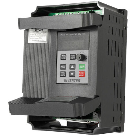 Contrôleur de vitesse de fréquence VFD universel 2.2KW 12A 220 V AC moteur monophasé en triphasé onduleur Variable AT1-2200S,Multicolore