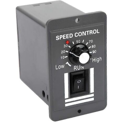 Contrôleur de vitesse de moteur PWM 12 V CC 24 V 36 V 48 V 10 A, régulateur à interrupteur réversible, commande de rotation avant