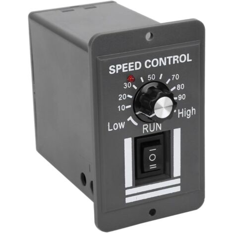 Contrôleur de Vitesse du Moteur, DC12-60V 20A Contrôleur de Vitesse du Moteur de Brosse CC Forme / Renvers et Vitesse Variable Regulseur de Bricolage et D'usage Industriel