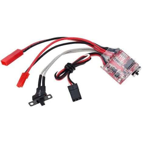 Contrôleur de vitesse électrique miniature bidirectionnel 30A pour voiture RC 1/16 et 1/18