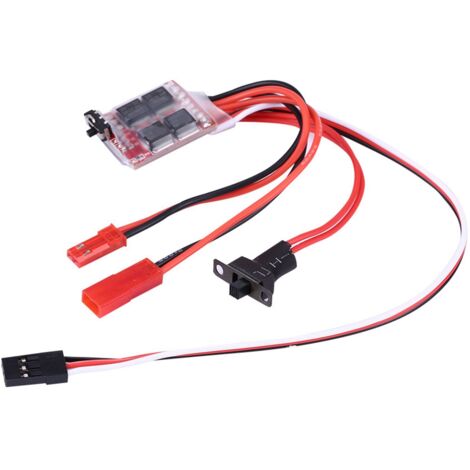 Contrôleur de Vitesse Électronique 20A Brushless avec Frein pour Voiture/Bateau RC