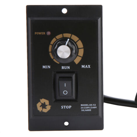 Contrôleur de Vitesse Moteur AC 500W 400W 300W, Régulateur Électrique 220V 50Hz 60Hz pour Moteurs