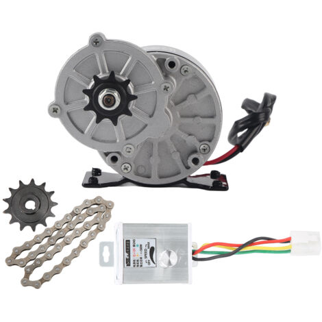 Contrôleur de Vitesse Moteur DC 12V 250W avec Poulie pour Machine à Popcorn - Kit de Conversion