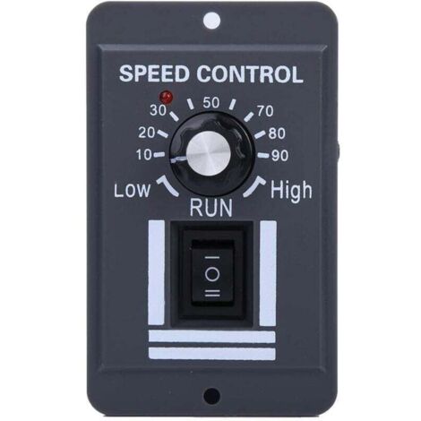 Contrôleur de vitesse pour moteur CC 12-60 V 40 A, contrôleur de vitesse PWM pour moteur à balais, contrôleur de vitesse avant/arrière pour moteur CC, inverseur de vitesse de type M