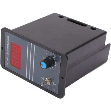 Contrôleur de Vitesse pour Moteur DC 12‑36V 60A, Régulateur PWM avec Affichage Numérique et Inversion de Sens