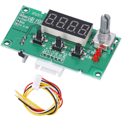 Contrôleur de Vitesse pour Moteur Pas-à-Pas - Affichage Numérique, Alimentation 8-24V DC