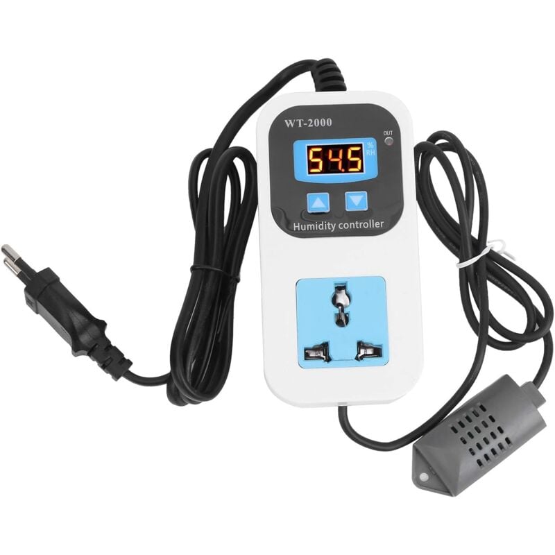 Contrôleur D'humidité Numérique, 0% 99% Hr Humidifier La Prise de Commutateur de Déshumidification Pour Détecter L'humidité Dans Les Entrepôts de