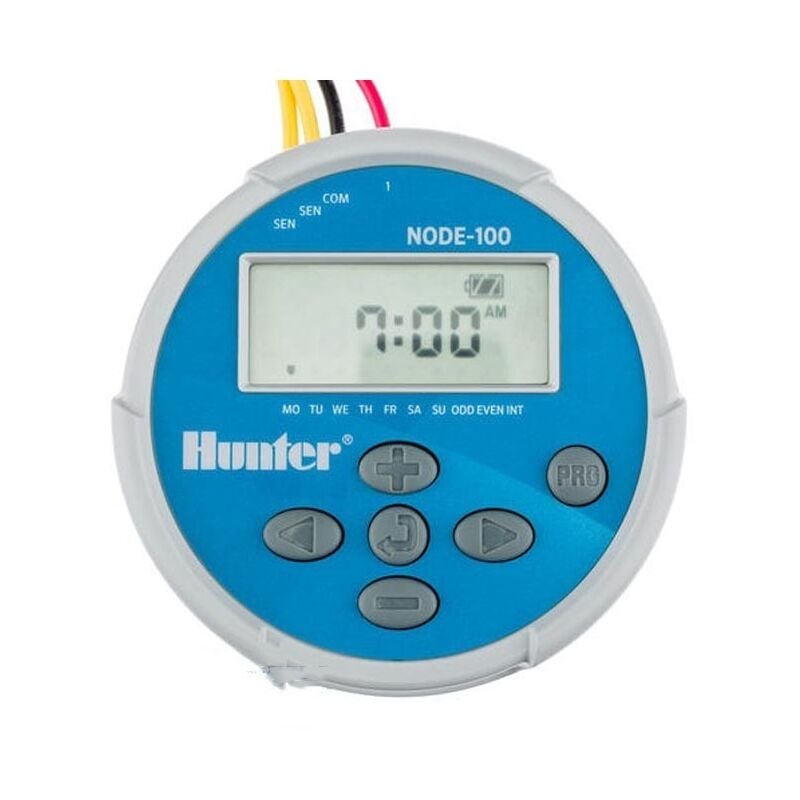 Programmateur d'irrigation à batterie 9V NODE100 Hunter 1 zone d'arrosage