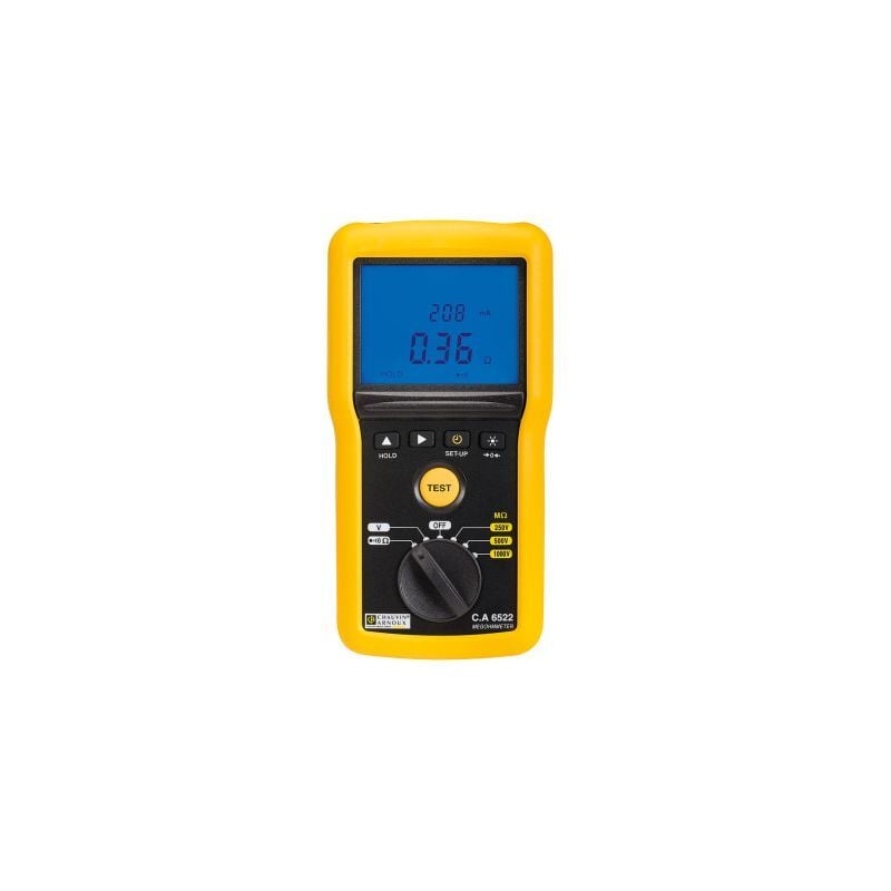 Chauvin Arnoux - Testeur d'isolement et de continuité ca 6522, 250V, 1000V ( Prix pour 1 )
