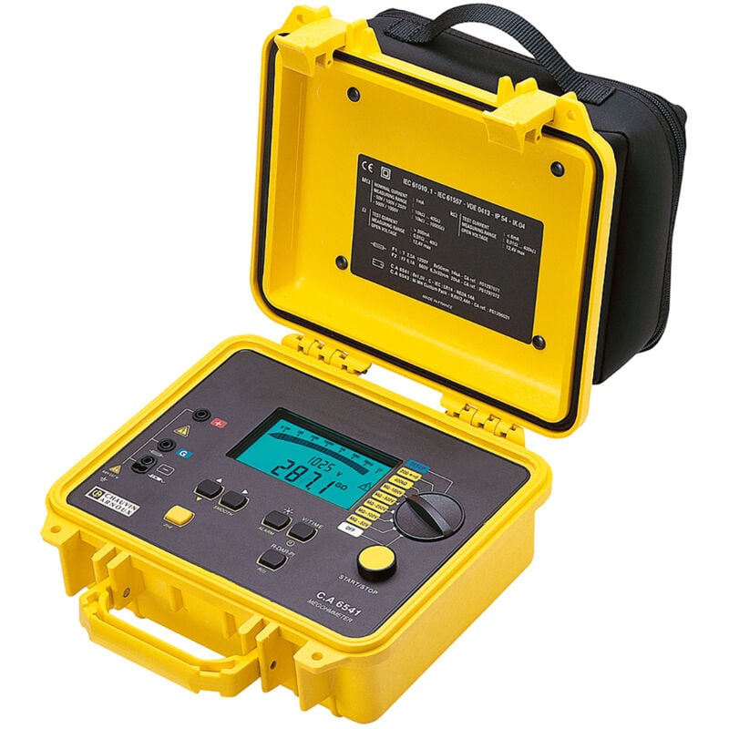 Testeur d'isolement et de continuité Chauvin Arnoux Ca 6541, 50V, 1000V ( Prix pour 1 )