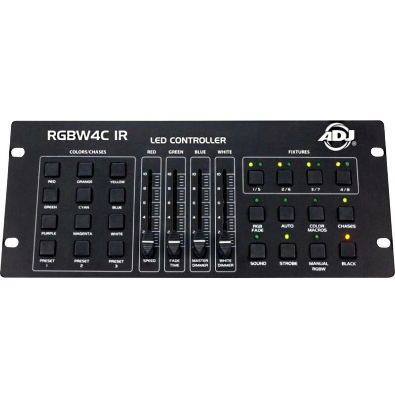 ADJ - RGBW4C ir contrôleur dmx 8 canaux