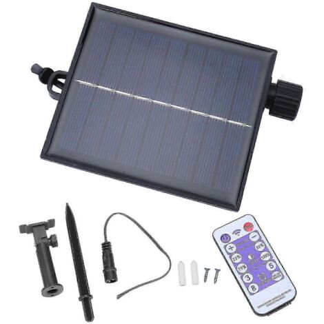Contrôleur étanche 24V pour guirlandes lumineuses solaires d'extérieur