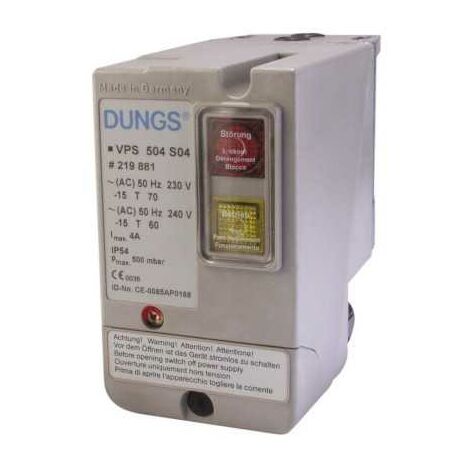 Controleur fuite gaz VPS 504 S02 220 volts