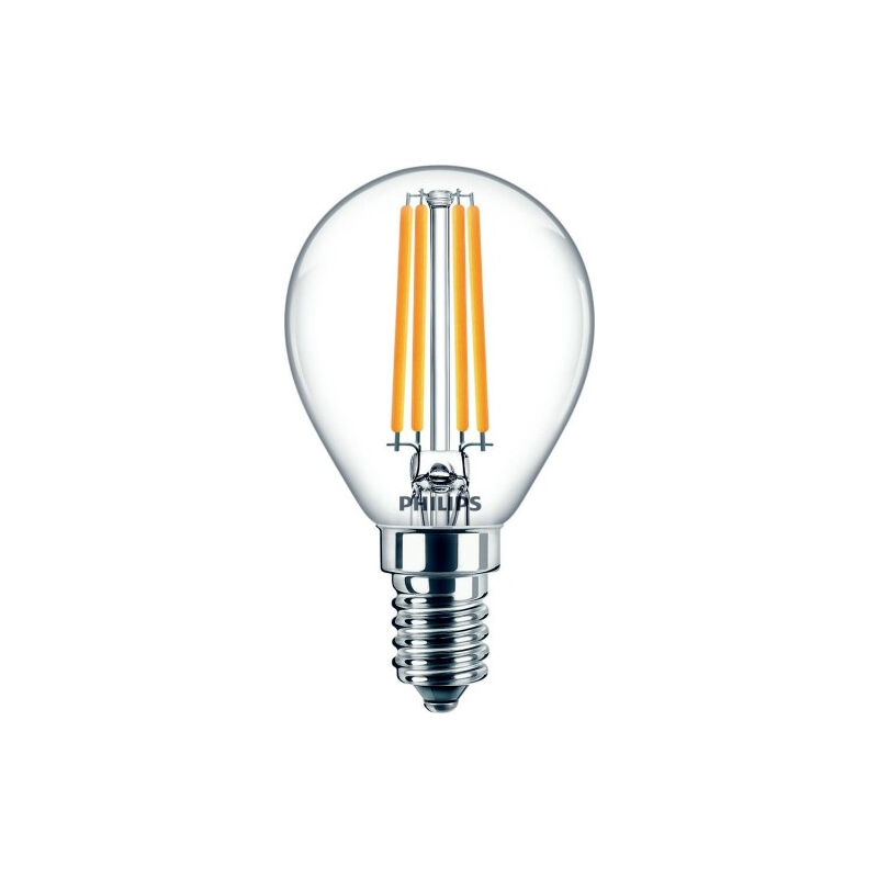Philips - corepro ledluster E14 boule filament claire 6.5W 806LM - 827 blanc très chaud équivalent 60W lighting 34756400