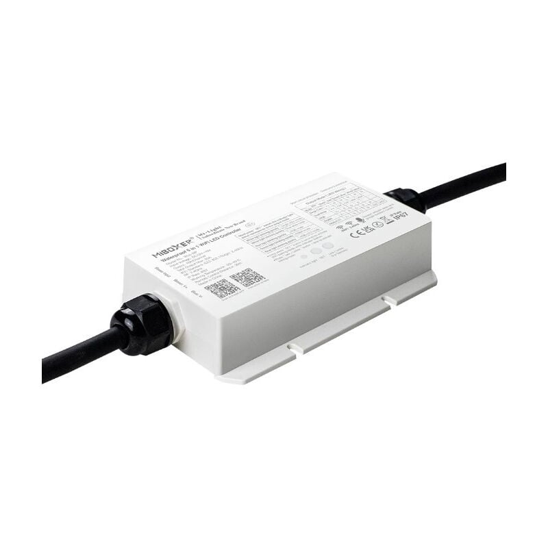 Mi-light - Contrôleur led étanche 5 en 1 (WiFi+2.4GHz) 16 millions de couleurs IP67 - WL5-WP