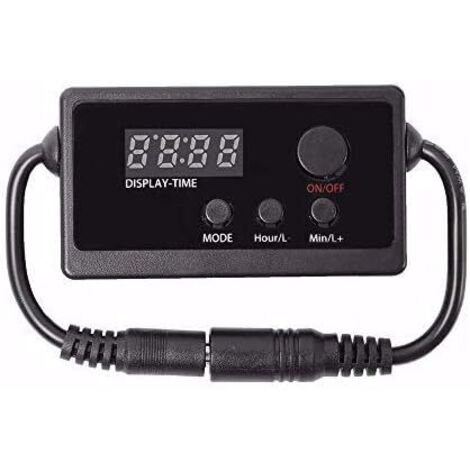 Contrôleur Lumière Aquarium, Contrôleur LED Luminosité Dimmable Modulateur de Variateur LED Intelligent