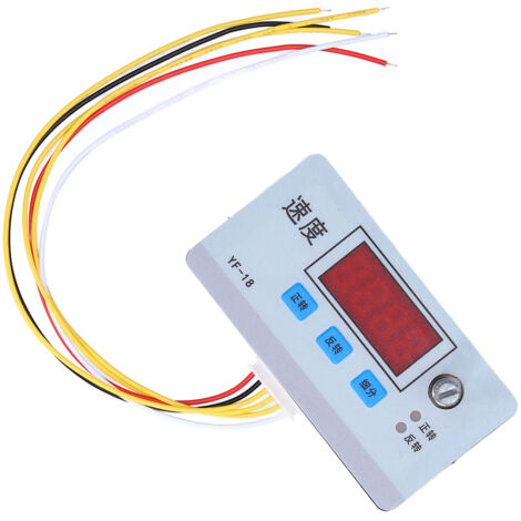 Contrôleur Numérique pour Moteur Pas à Pas avec Affichage LCD et Alimentation 8-24V, Commande Sens Horaire/Antihoraire