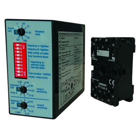 Contrôleur Pour Boucle À Induction Double 12-24 Volts FAAC