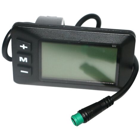 Contrôleur pour vélo électrique G51 avec écran LCD, accélérateur étanche à 5 broches pour trottinette électrique.