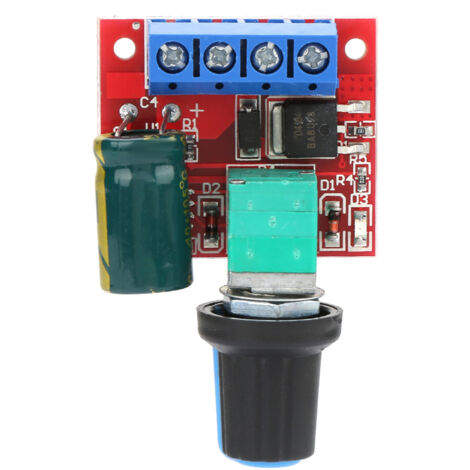 Contrôleur PWM 5A pour Moteur DC 5V-28V - Régulateur de Vitesse et Variateur LED