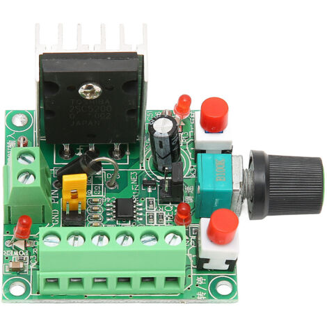 Contrôleur PWM pour Moteur Pas-à-Pas 5‑12V DC, Générateur de Signal à 3 Fréquences, Régulateur de Vitesse 15‑160V pour PCB