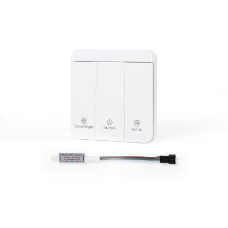 Contrôleur Ruban LED IC Monochrome 12-24V - Avec Télécommande RF