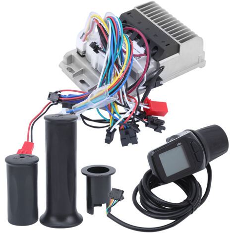 Contrôleur Sinusoidal 500W 36V/48V pour Tricycle Électrique avec Écran LCD et 3 Modes