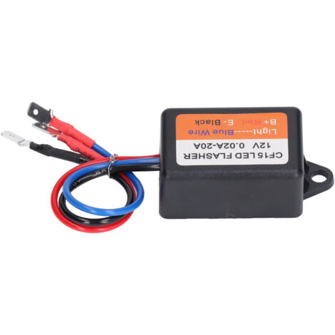 Contrôleur Strobe Flash Auto 12V pour Feux Clignotants LED, Module Relai 0.02‑20A