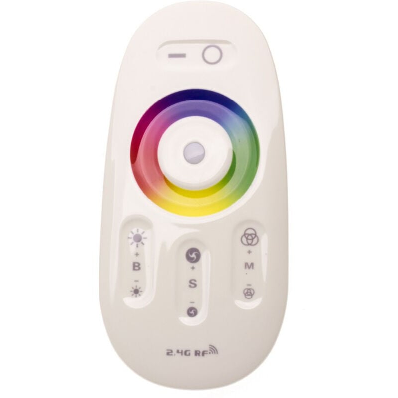 Ledkia - Contrôleur Variateur Tactile Ruban led 12/24V dc rgb avec Télécommande rf