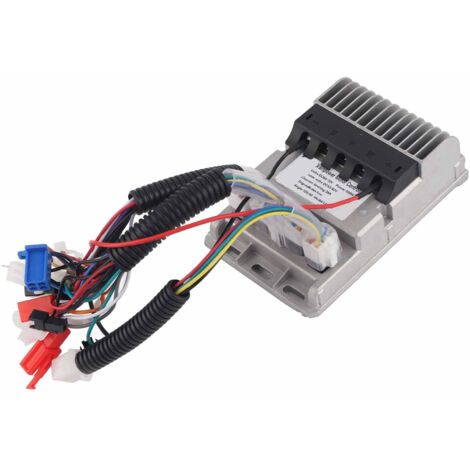 Contrôleur universel 500W pour scooter électrique sans balais, compatible 60V-72V, coque en aluminium moulé avec alarme et régulateur de vitesse - Accessoire vélo électrique