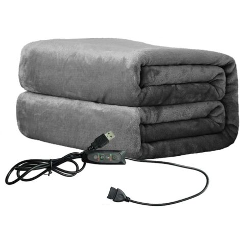 Contrôleur Version température réglable synchronisation USB chauffage électrique châle couverture coussin chauffant 76x150cm