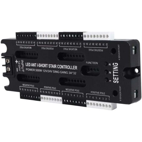 Controller di illuminazione LED flessibile a 32 canali per scale