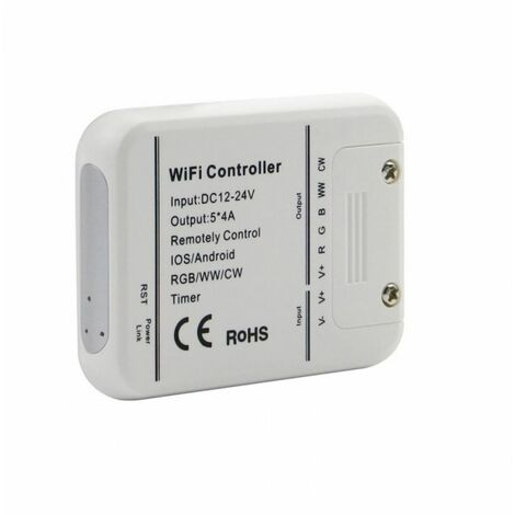 Controller Dimmer WiFi Strip LED Compatible con Google Home y Amazon Alexa mediante App Magic Home Interagisce con Smartphone