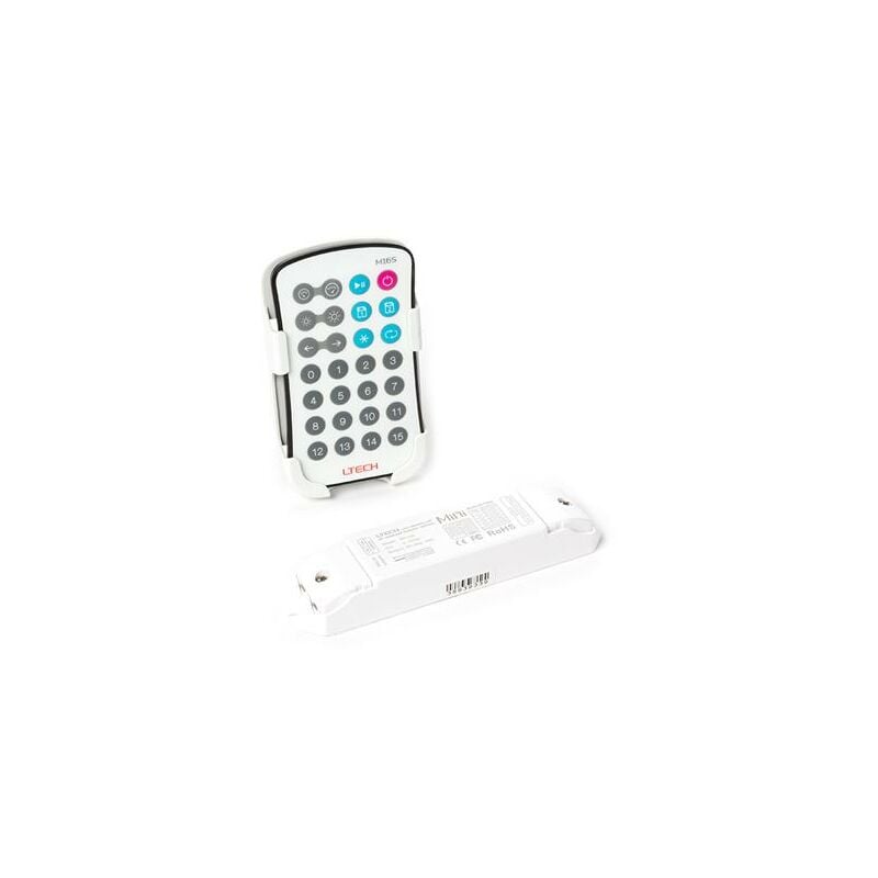 Image of Controller for professional digital led strips - with rf remote controller - Ltech