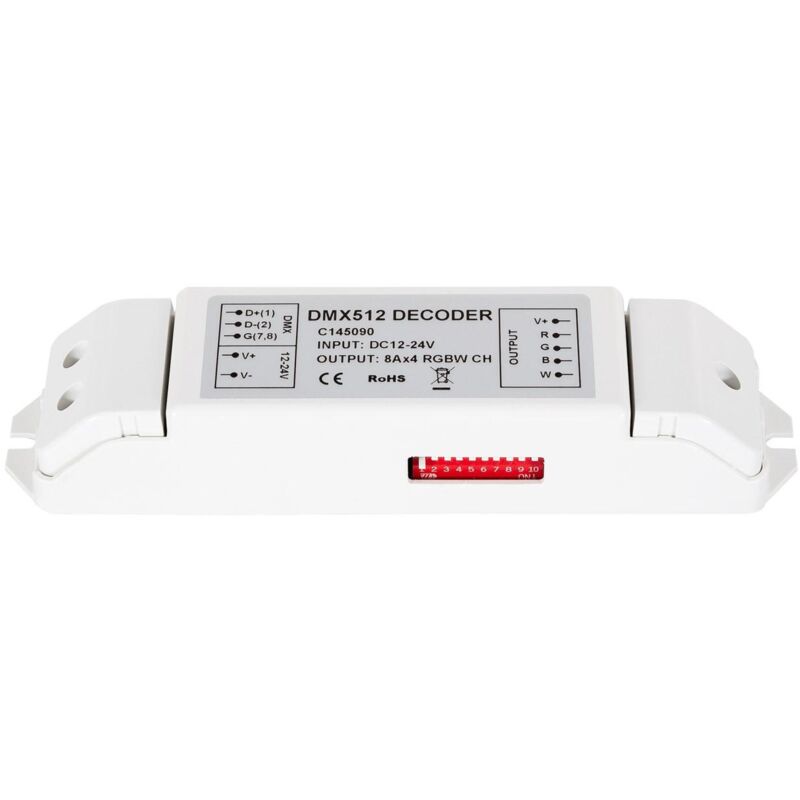 Image of Ledkia - Controller rgbw DMX512 Decoder 4 Canali 30 mm