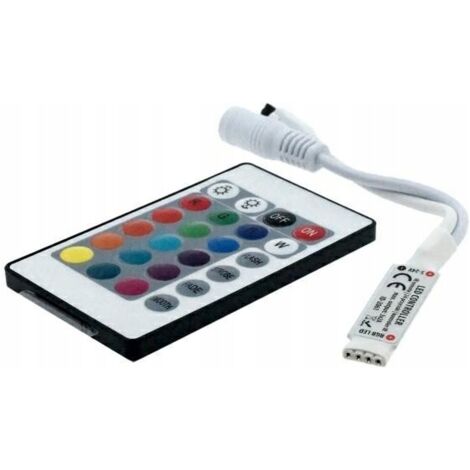 Controller IR RGB 24 pulsanti 72W mini