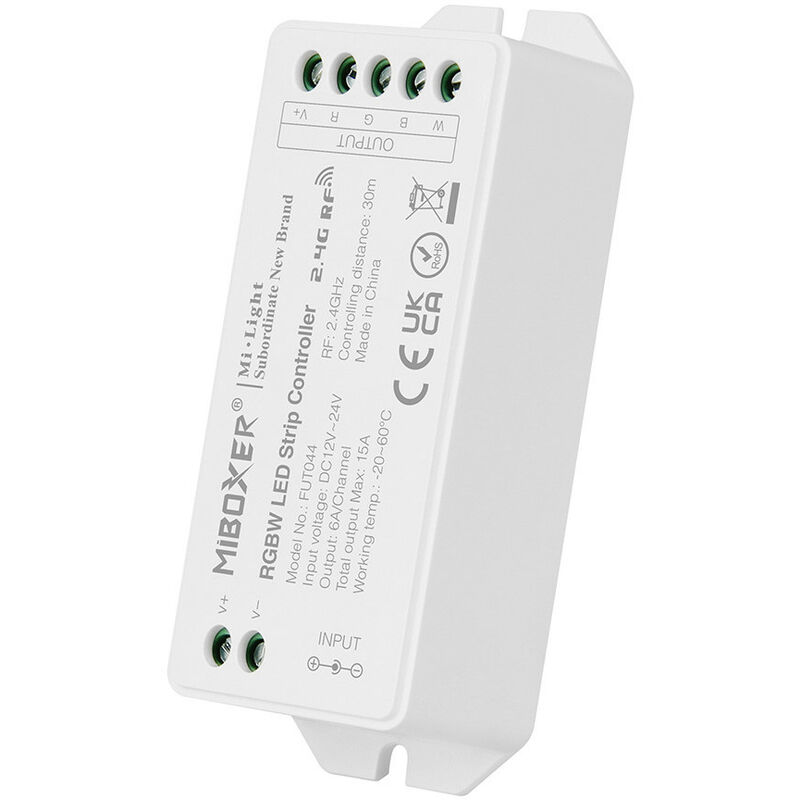 Image of Controller led DC12/36V 6A/Ch Radiofrequenza / Alexa / Assistente Google - rgbw 044