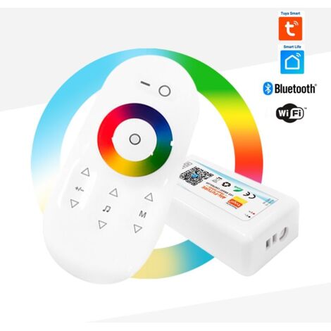 Controller LED WIFI RGBW 12/24V 4 canali 4A/CH