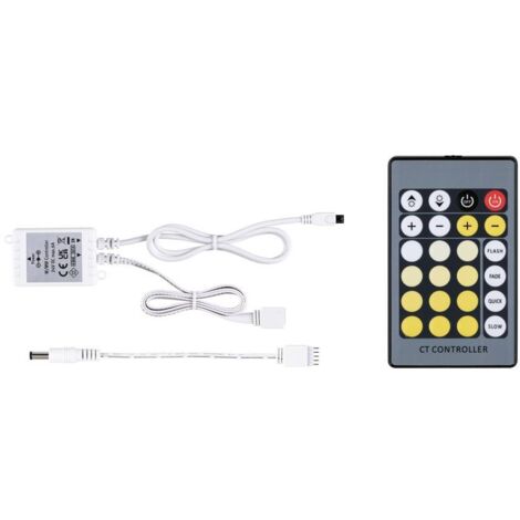 Controller maxled sintonizzabile bianco incl. It remoto cc 24v max. 144w bianco